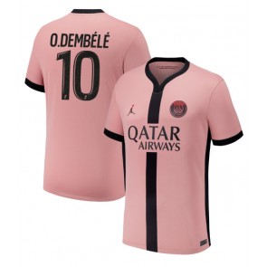 Billiga Paris Saint-Germain Ousmane Dembele #10 Tredjeställ 2024-25 Kortärmad